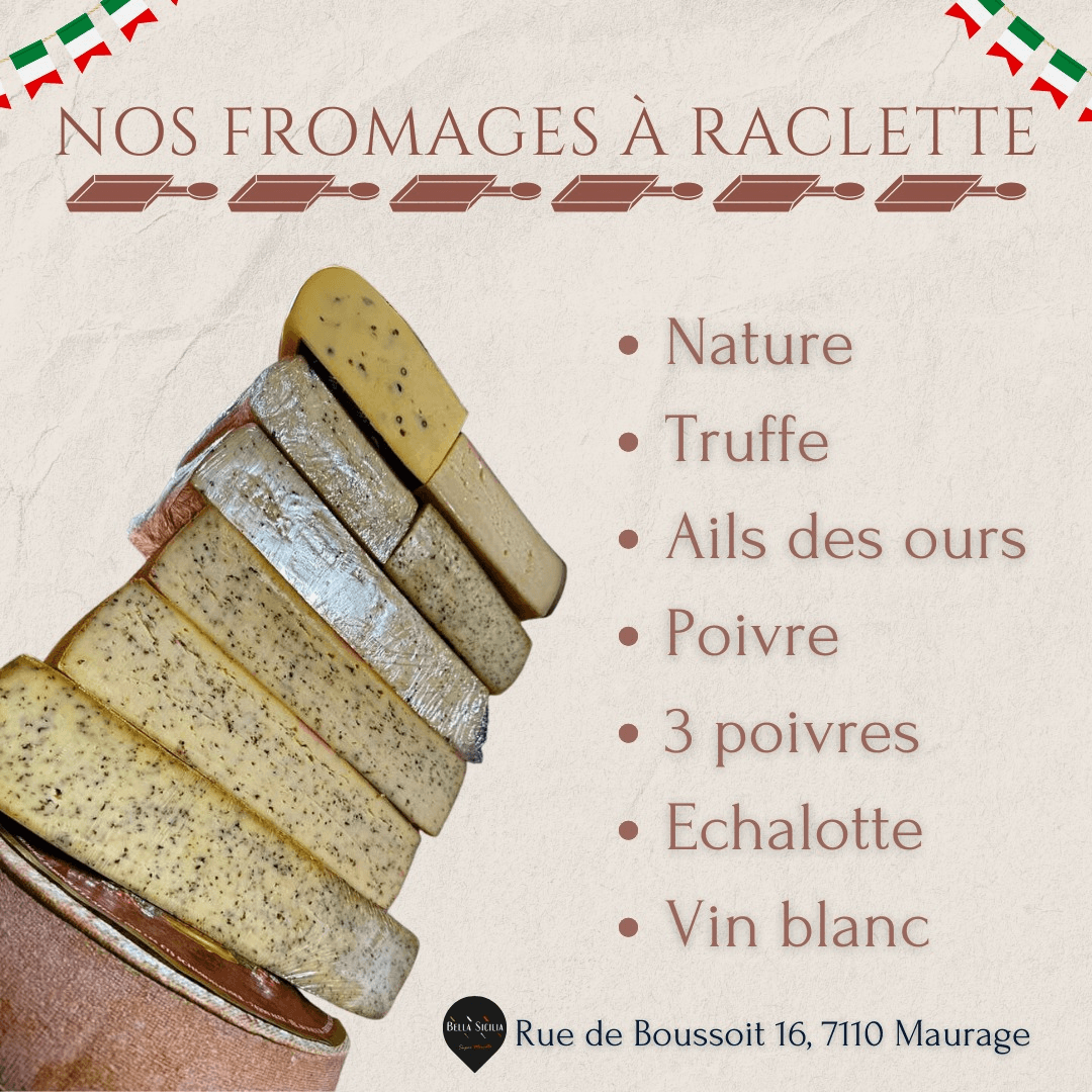 Formaggi per Raclette